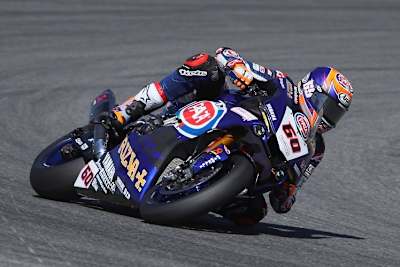 Michael vd Mark auf seinem gewohnten Arbeitsgerät in der Superbike-WM