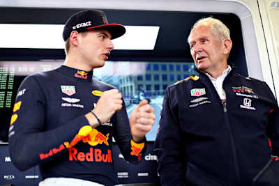 Max Verstappen und Dr. Helmut Marko