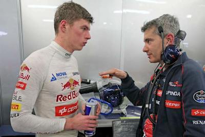 Max Verstappen mit Xevi Pujolar