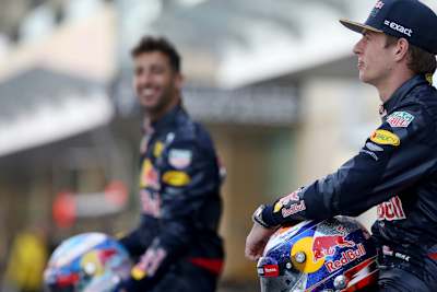 Daniel Ricciardo und Max Verstappen