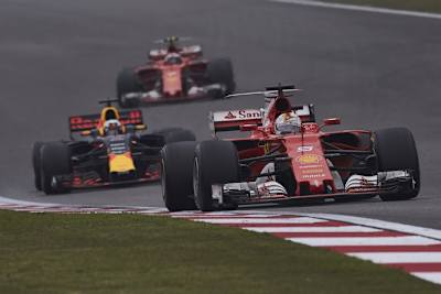 Sebastian Vettel und Daniel Ricciardo