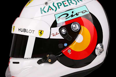 Der neue Helm: Die Kreise sollen den Sound symbolisieren