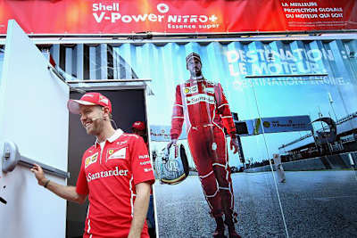 Sebastian Vettel in Kanada