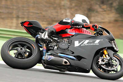 Fabio Menghi beim Test in Vallelunga