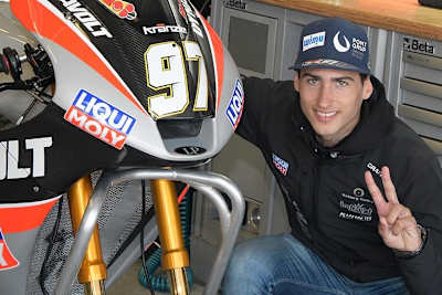 Xavi Vierge mit der Suter des Intact-Teams