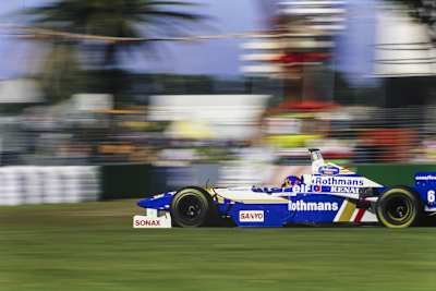 Jacques Villeneuve vor Damon Hill in Australien 1996