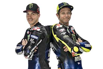 Maverick Viñales und Valentino Rossi 