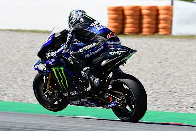 Maverick Vinales beim Barcelona-Test