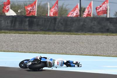 Maverick Viñales: Sturz beim Argentinien-GP in Las Termas