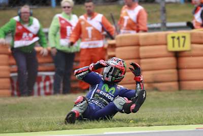 Maverick Viñales stürzte 