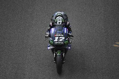 Maverick Viñales mit der Nummer 12