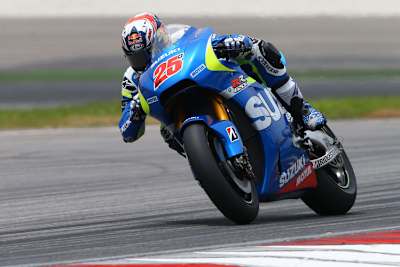 Maverick Vinales auf der Werks-Suzuki in Malaysia