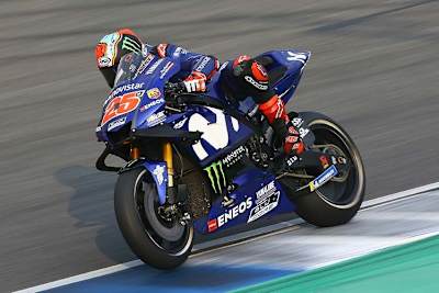 Maverick Viñales kam am Sonntag nicht vom Fleck