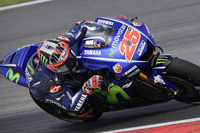 Maverick Viñales auf der M1-Yamaha