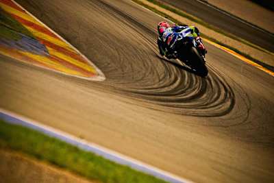 Maverick Viñales beim Valencia-Test