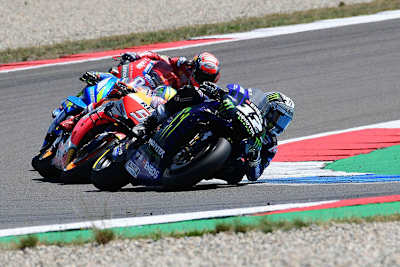 Im Rennen: Viñales vor Márquez, Rins und Dovizioso