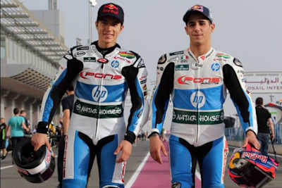 Dieses Foto postete Maverick Viñales in Gedenken an Luis Salom