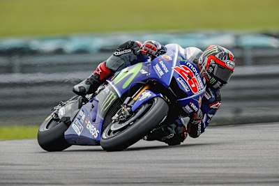 Maverick Viñales auf der Yamaha M1