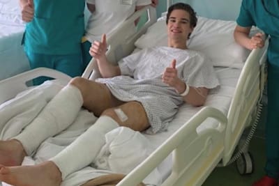 Jaimie van Sikkelerus hat den Eingriff überstanden