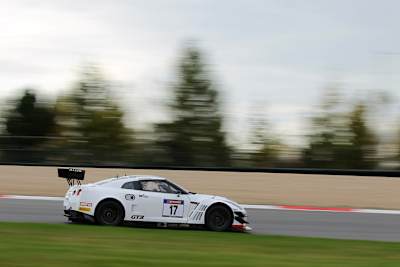 Nissan GT-R beim Testeinsatz im Oktober