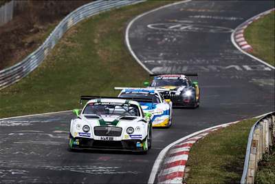 Auch im Jahr 2017 tritt ABT Sportline wieder mit dem Bentley Continental GT3 auf der Nürburgring Nordschleife an