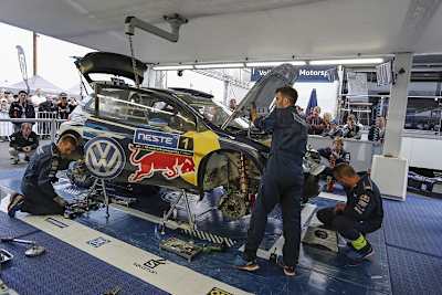Der aktuelle VW Polo R WRC