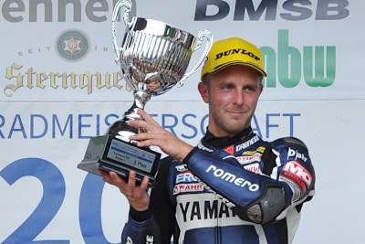 Kevin Wahr, nicht ganz in Feierlaune