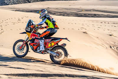 Matthias Walkner: Platz 5 in Saudi-Arabien