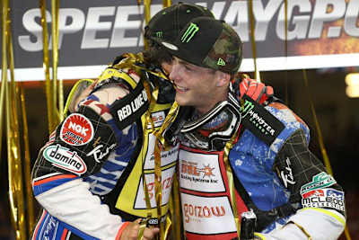 Darcy Ward (re.) mit Greg Hancock