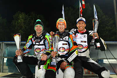 Die Top-3 der DM: Hans Weber, Markus Jell und Franz Mayerbüchler (v.l.)