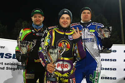 Die Top-3: Hans Weber, Max Niedermaier und Stefan Pletschacher (v.l.)