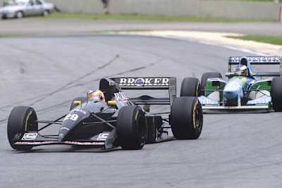 Karl Wendlinger im Sauber