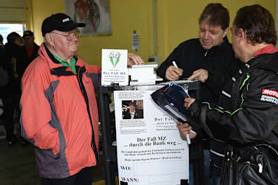 Hat über seine MZ-Jahre ein Buch geschrieben: Martin Wimmer