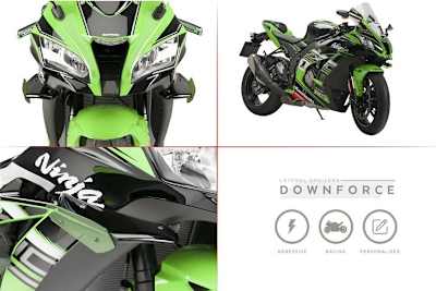 Seitliche Spoiler, Winglets oder wie man sie nennen mag: Dank Piug nicht mehr nur den Werksfahrern vorbehalten