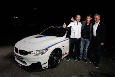 Marco Wittmann (Mitte) ist der neue DTM-Champion