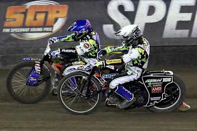 Tai Woffinden (108) gegen Greg Hancock