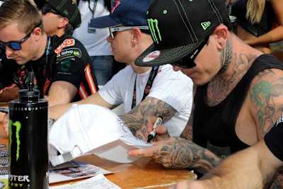 Tai Woffinden bei der Autogrammstunde in Auckland