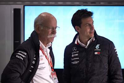 Dieter Zetsche und Toto Wolff