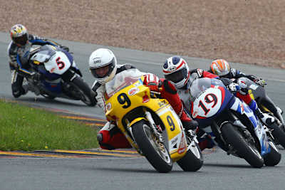 Ralf Waldmann vor Freddie Spencer, Jeremy McWilliams und Jurgen van den Goorbergh