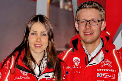 Erste WM-Punkte bei den Junioren – Christian Riedemann und Beifahrerin Lara Vanneste 