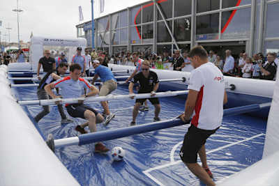 Vielleicht nicht besonders elegant, aber effektiv – Thierry Neuville schoss vier Tore