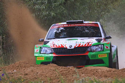 Armin Kremer (Skoda) hofft auf regennasse Strecken am Sonntag