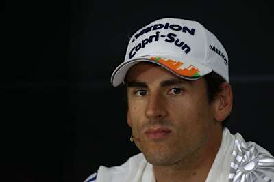 Adrian Sutil kann sich mit seinem Auto an diesem Wochenende nicht anfreunden