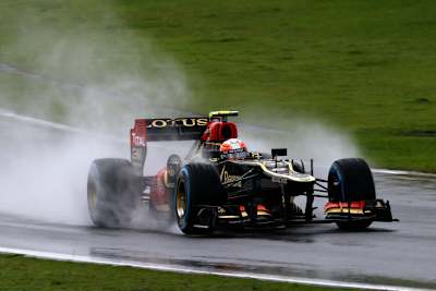 Lotus steht dank Pastor Maldonado nicht mehr im Regen