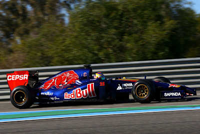 Bei Toro Rosso war der Donnerstagschon ein kleiner Fortschritt 