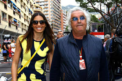 Flavio Briatore mit Ehefrau Elisabetta Gregoraci