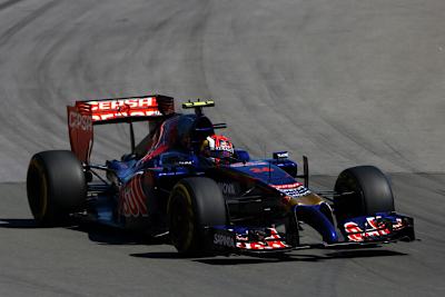 Daniil Kvyat schlägt sich in seinem Debütjahr beachtlich