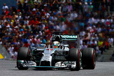 Platz 2 war in Österreich für Lewis Hamilton das Maximum