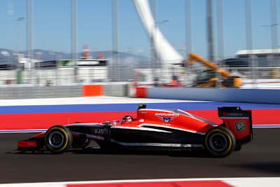 Derr Russland-GP war das vielleicht letzte Rennen von Marussia