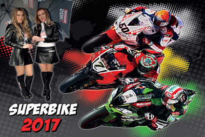 Das Cover des Superbike-WM-Kalenders 2017